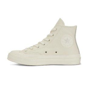Converse Chuck 70 Tonal Leather Sneakers in Egret